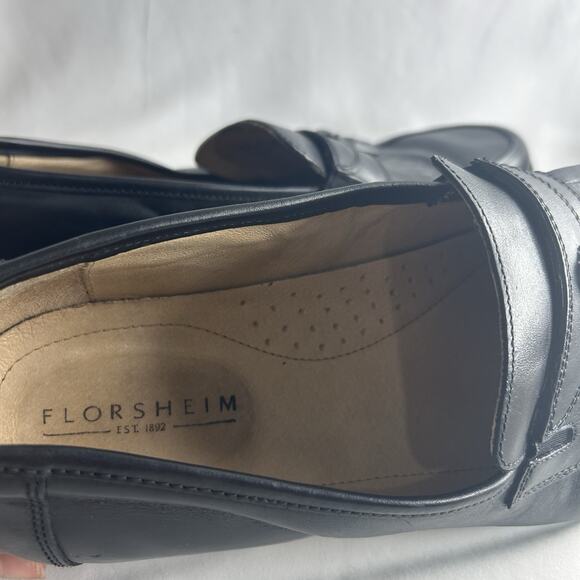 Florsheim Men\'s Dress Shoes Black US Size 13 D Preppy Retro Dad Core main image 5